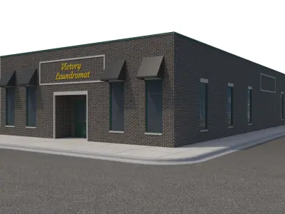 Retail-200 Retail Store 3D model