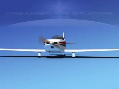 Ken Rand KR-2 V14 3D model