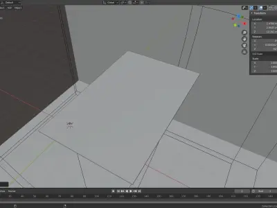 Carpet plastic sheet Free low-poly 3D model