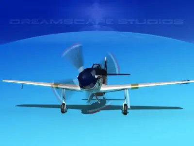 P-51 Mustang Sport V10 3D model