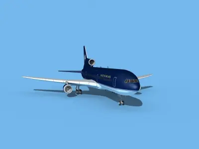 Lockheed L-1011 Navstar 3D model
