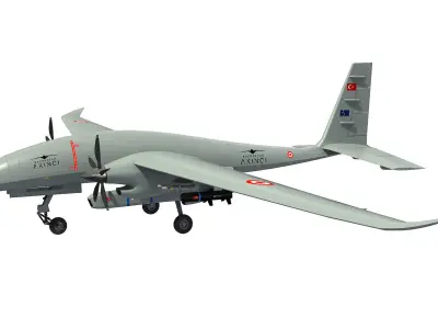 AKINCI UAV model 3D model