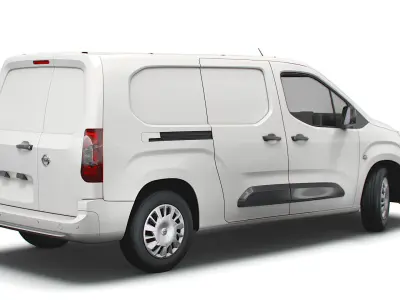 Opel Combo LWB Sportive Van 2021 3D model