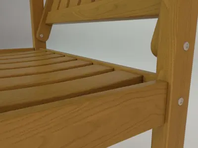 Garden chair ROCKER 3D model