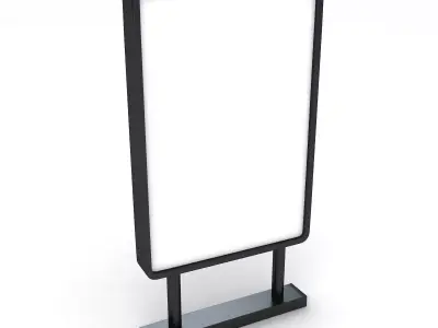 Advertising Stand Display 2 3D model