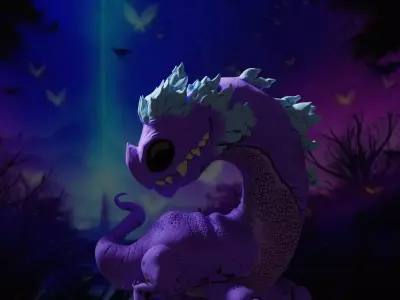 Old Dragon 3D print model