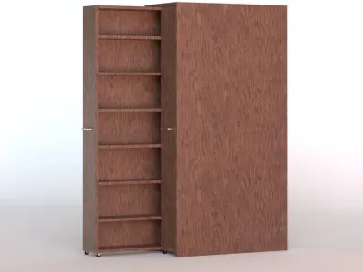 Modern comics book wagon 3D model