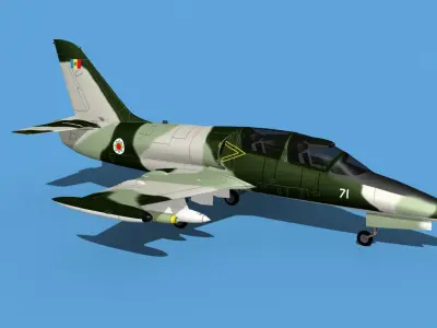 Aero Vodochody L-39C Albatross Moldova 3D model