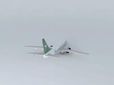 OLD Shenzhen Airlines Boeing 737 300 Free 3D model