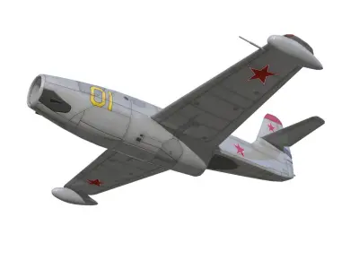 yakovlev yak 23 3D model