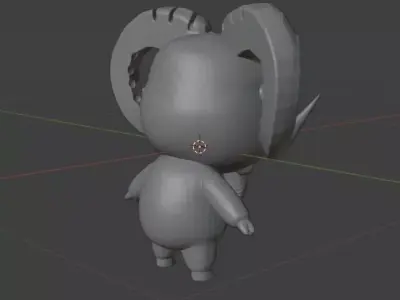  Roblox 99 Nights in the Forest Yang Monster 3D model