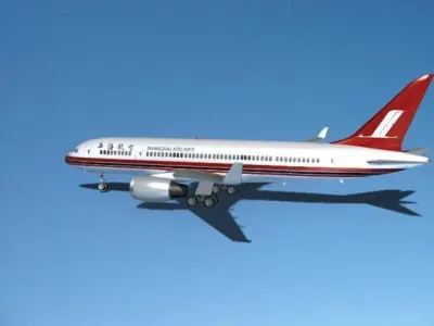 Boeing 787-8 Shanghai Airlines 3D model