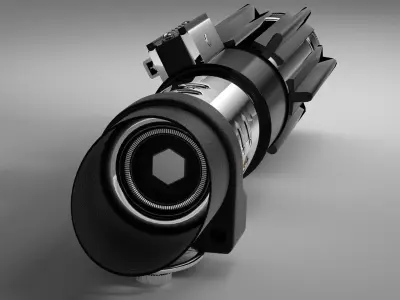 Darth Vader Lightsaber ANH Style 3D model