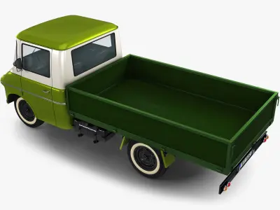 Generic Retro Light Duty Truck M 3 3D model