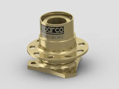 Sparco quick release mechanism Free 3D model