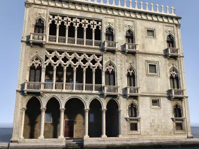 Venice - Golden House 3D model