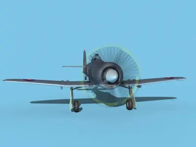 Hawker Sea Fury V16 AFC 3D model