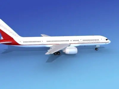 Boeing 757-200 AeroTrans 3D model