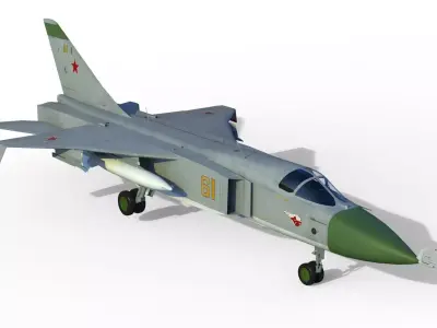 Sukhoi T6-1 Su-24 Prototype 3D model