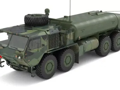 Tanker Truck HEMTT A4  3D model