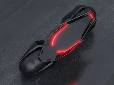 Motorcycle Robot 3D model