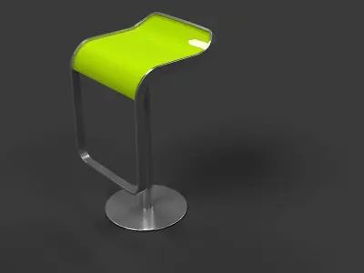 Lem Stool Free 3D model
