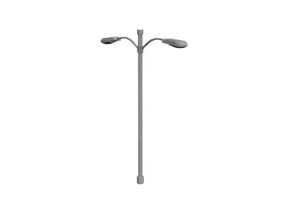 Street Lamp Urban Outdoor Lighting 002 3D model
