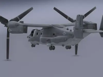 Oyspree v22 Low-poly 3D model