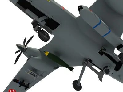 AKINCI UAV model 3D model