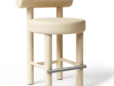 Noom Counter Chair Gropius Free 3D model
