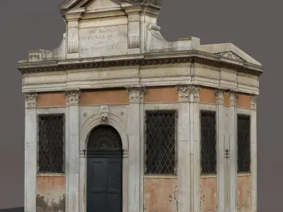 church portal 3D model