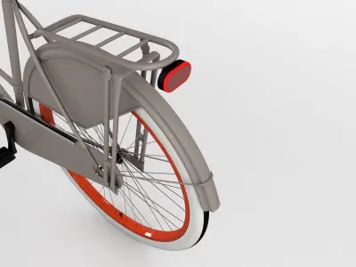 Grandma Bike - Omafiets 3D model