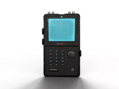 Scifi Communication Portable Device 3D model