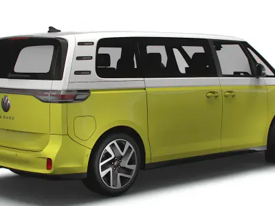 VW IDBuzz LWB 2023 3D model