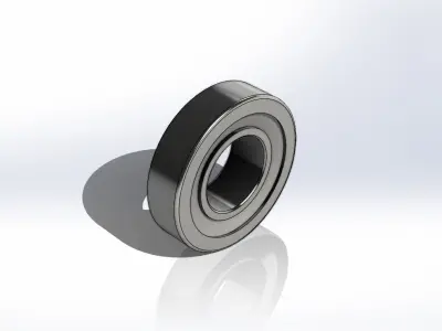 Rolamento de Rolos SKF 30205 Roller Bearing 3D model