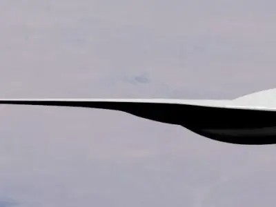 BWB Dolphin Drone 3D model