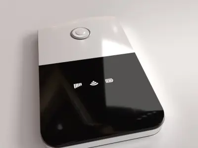 Portable Wifi Router 3D model
