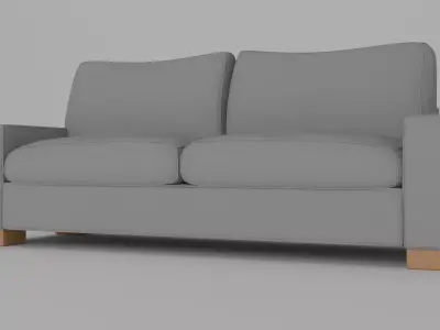 Sofa furniture 3D model get