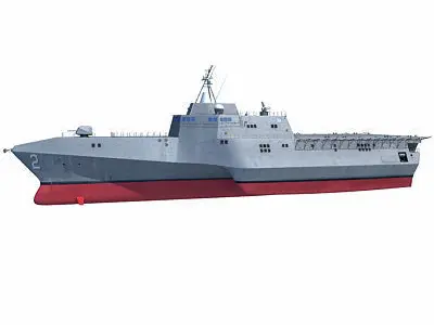 Collection of US Navy Ships V3 3D model