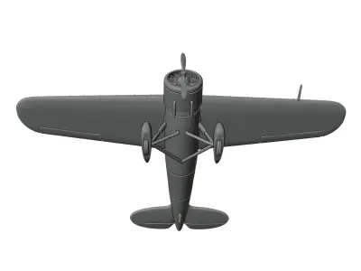 Lockheed Vega 3D print model