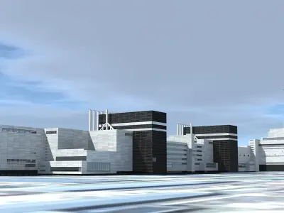 Chernobyl Nuclear Power Plant Free 3D model