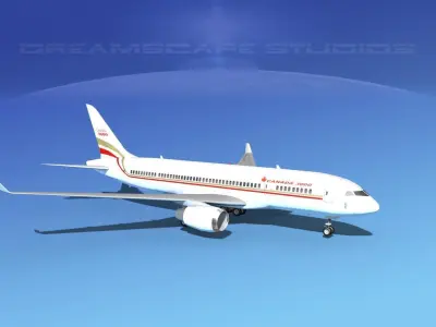 Boeing 787-8 Canada 3000 3D model