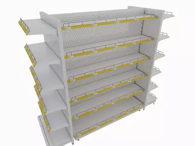 Retail Shelf 3D model