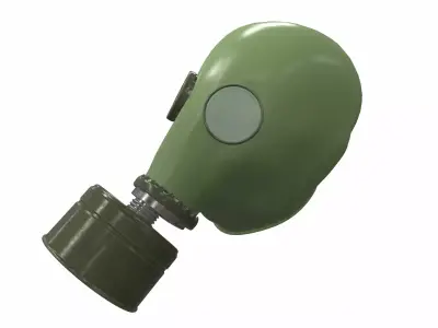 Gas Mask 10 3D model