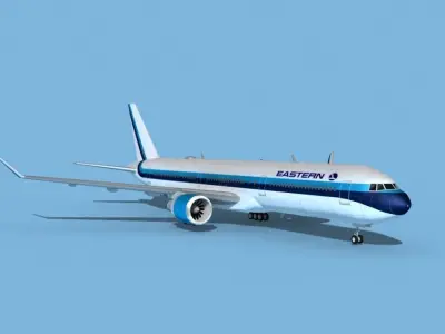 Boeing 767-400 Eastern Airlines 2 3D model