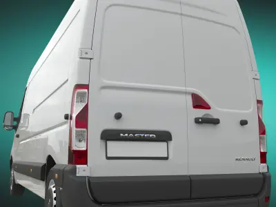 Renault Master 2015 PanelVan L3H2 3D model
