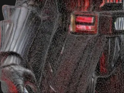 Dark Lord 3D Printable Statue Sith Warrior Collectible Figure 3D print model