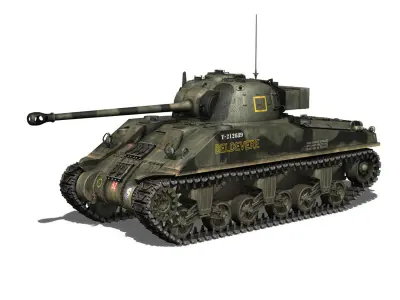 M4 Sherman MK VC Firefly - Beldevere 3D model