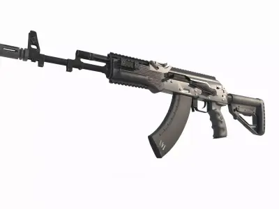 Modern Weapons Rifles new AK 3D model