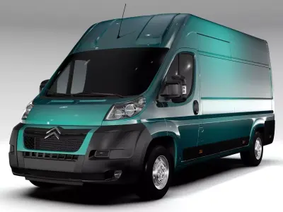 Citroen Jumper Van L4H3 2006-2014 3D model